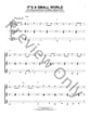 It's A Small World Guitar and Fretted sheet music cover